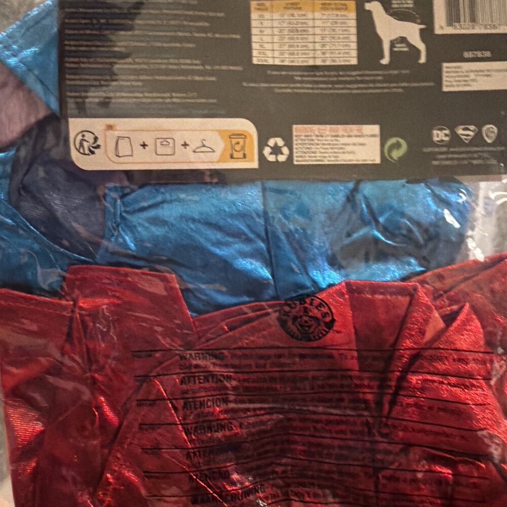 Rubies Classic DC Comic Supergirl Pet Costume DC Comics Dog Cat Super Girl - Picture 4 of 6